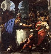 The Banquet of Mark Antony and Cleopatra Francesco Trevisani